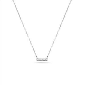 Dana Rebecca Sylvie Rose Bar Necklace (brand new)